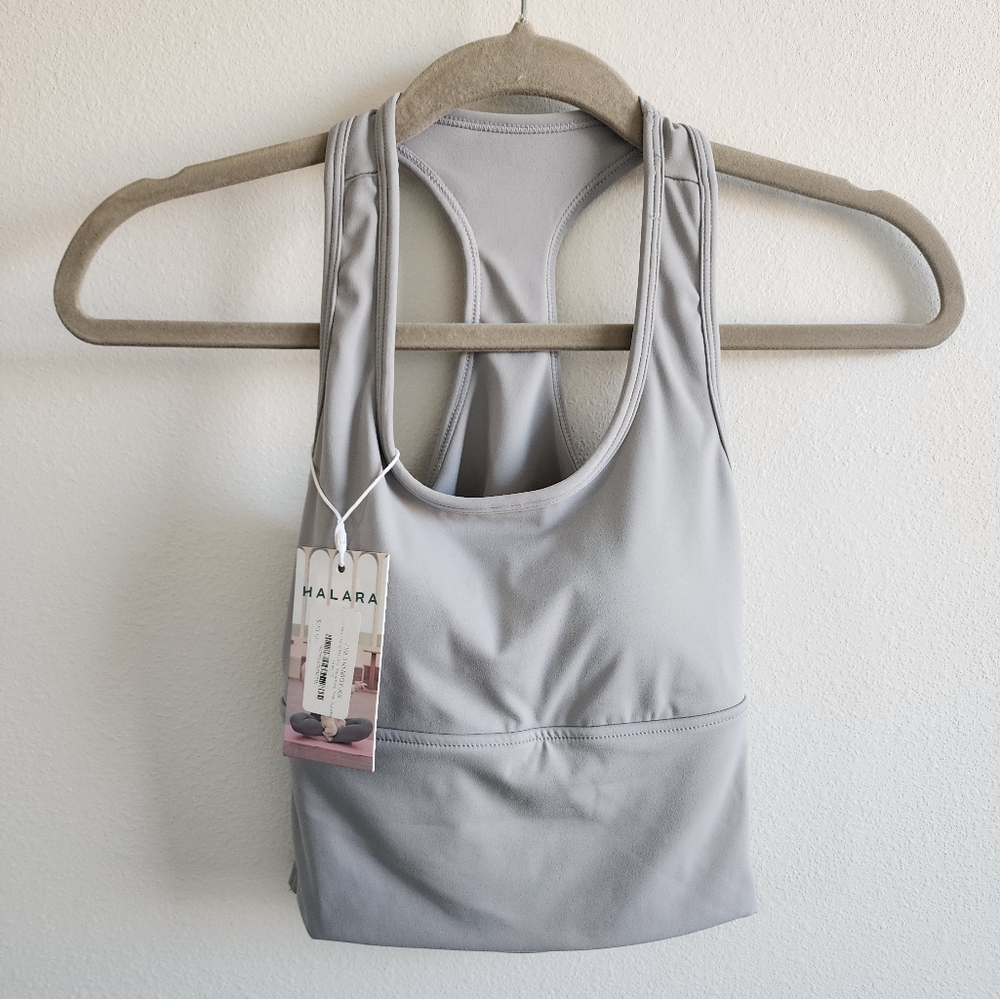 COPY - Gray HALARA Sports Top